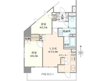 【東京都/足立区足立】ザ・パークハウス五反野 間取り図