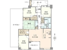 【東京都/足立区大谷田】ライオンズヴィアーレ北綾瀬壱番館 間取り図
