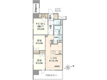 【東京都/荒川区南千住】プレシス東京三ノ輪 間取り図
