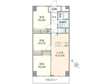 【東京都/足立区鹿浜】エンゼルハイム鹿浜第3 間取り図