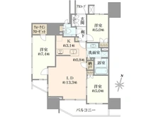 【東京都/足立区綾瀬】プラウド綾瀬 間取り図