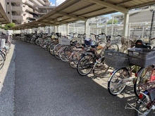 【東京都/足立区西保木間】ダイアパレス竹ノ塚II  駐輪場