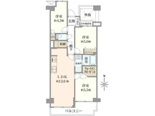 【東京都/足立区弘道】サンマンション五反野 間取り図