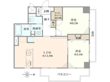 【東京都/足立区千住関屋町】エクレール北千住 間取り図