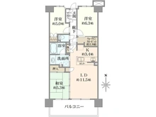 【東京都/足立区西新井】パークプレミアム メイツ西新井 サクラテラス 間取り図