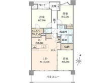 【東京都/足立区千住桜木】レクセルマンション北千住 間取り図