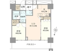 【東京都/葛飾区金町】プラウドタワー金町 間取り図