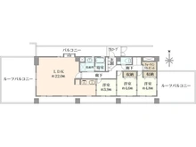 【東京都/葛飾区お花茶屋】ライオンズマンションお花茶屋駅前通り 間取り図