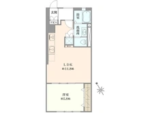 【東京都/足立区千住曙町】関屋ステーションハイツ 間取り図