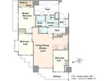 【東京都/江戸川区南葛西】サンクタス南葛西グランス 間取り図