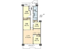 【千葉県/浦安市美浜】エルシティ新浦安 四番館 間取り図