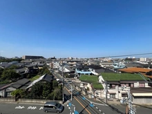 【千葉県/市川市新井】ローズガーデン浦安グランディール 眺望：北側バルコニーから