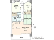 【千葉県/浦安市当代島】ライオンズマンション浦安シティ 間取り図