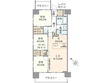 【東京都/江戸川区松江】サンクドレイル船堀III 間取り図
