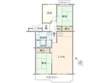【千葉県/浦安市入船】入船北エステート 間取り図