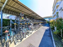 【千葉県/浦安市東野】 パークホームズ新浦安カーサ・セントリア 駐輪場