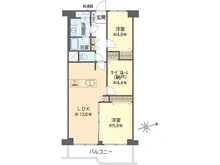 【東京都/江戸川区船堀】ハイラーク船堀 間取り図