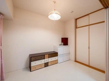 【東京都/江戸川区北葛西】西葛西グリーンホームズIII 和室：フローリングシート使用中
