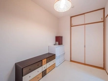 【東京都/江戸川区北葛西】西葛西グリーンホームズIII 和室：フローリングシート使用中