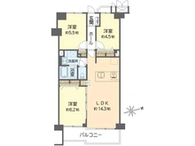 【東京都/江戸川区西葛西】コスモ西葛西 間取り図