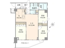 【東京都/江戸川区西葛西】オープンレジデンシア西葛西 間取り図