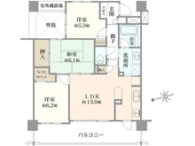 【千葉県/浦安市当代島】ライオンズマンション浦安シティ 間取り図