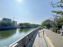 【東京都/江戸川区船堀】ガーデンプラザ船堀 新川の景色（現地より約120m）：