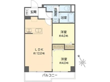 【東京都/江戸川区船堀】ガーデンプラザ船堀 間取り図