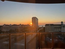 【千葉県/浦安市明海】 パークシティ東京ベイ新浦安Sol B棟 眺望：日の入を見ることができます。
※天候状況による