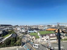 【千葉県/市川市新井】ローズガーデン浦安グランディール 眺望：北側バルコニーから