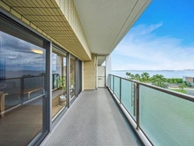 【千葉県/浦安市日の出】シーガーデン新浦安 C棟 バルコニー：バルコニー部分。屋外水栓付