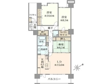 【千葉県/浦安市日の出】シーガーデン新浦安 C棟 間取り図