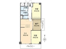 【東京都/江戸川区西葛西】小島第2スカイハイツ 間取り図