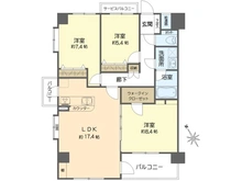 【東京都/江戸川区松江】エクセレント船堀 間取り図