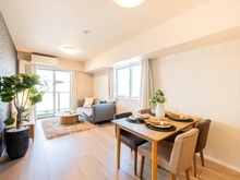 【千葉県/浦安市堀江】ベルジェンド浦安 リビング・ダイニング：※家具・調度品等は販売価格に含まれておりません