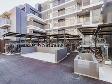 【東京都/江戸川区東葛西】クリオ葛西シーズンテラス 駐輪場