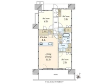 【埼玉県/さいたま市南区沼影】プラウドシティ武蔵浦和ステーションアリーナ 間取り図