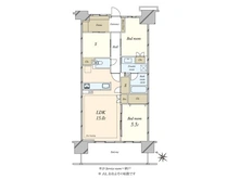 【埼玉県/さいたま市浦和区前地】プラウドシティ浦和 エアリーコート 間取り図