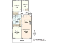 【埼玉県/さいたま市南区辻】浦和辻第2住宅 間取り図