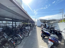 【埼玉県/さいたま市桜区栄和】エクセルコート浦和 駐輪場：バイク置き場