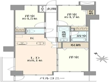 【埼玉県/戸田市新曽南】メイツ戸田公園 間取り図