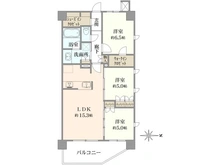 【埼玉県/戸田市大字新曽】レーベン北戸田LUMINOUS 間取り図