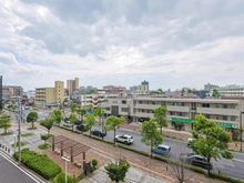 【埼玉県/さいたま市南区沼影】プラウドシティ武蔵浦和ステーションアリーナ 眺望：バルコニーから