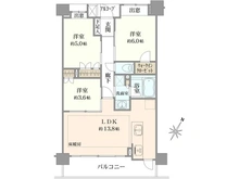 【埼玉県/さいたま市桜区西堀】グローベル　ザ・中浦和　日向ノ杜 間取り図