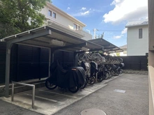 【埼玉県/さいたま市南区鹿手袋】プラウド別所沼公園トレサージュ 駐輪場