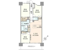 【埼玉県/さいたま市南区白幡】クレアホームズ武蔵浦和サザンアリーナ 間取り図
