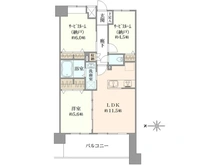 【東京都/足立区綾瀬】デュオ綾瀬 間取り図