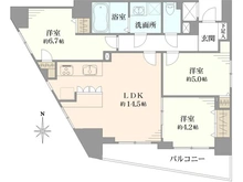 【東京都/足立区島根】西新井アークタワー 間取り図