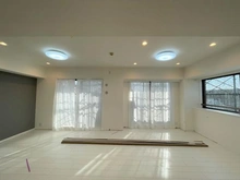 【埼玉県/戸田市南町】グランパサージュ戸田公園 リビング・ダイニング：リフォーム工事中