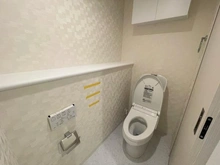 【埼玉県/戸田市南町】グランパサージュ戸田公園 トイレ：リフォーム工事中